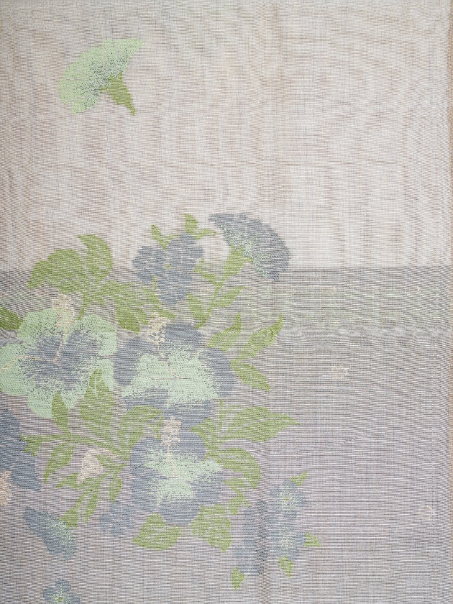 Cotton Grey 100% Pure Cotton - Manoranjitham Weaves - Handloom Store