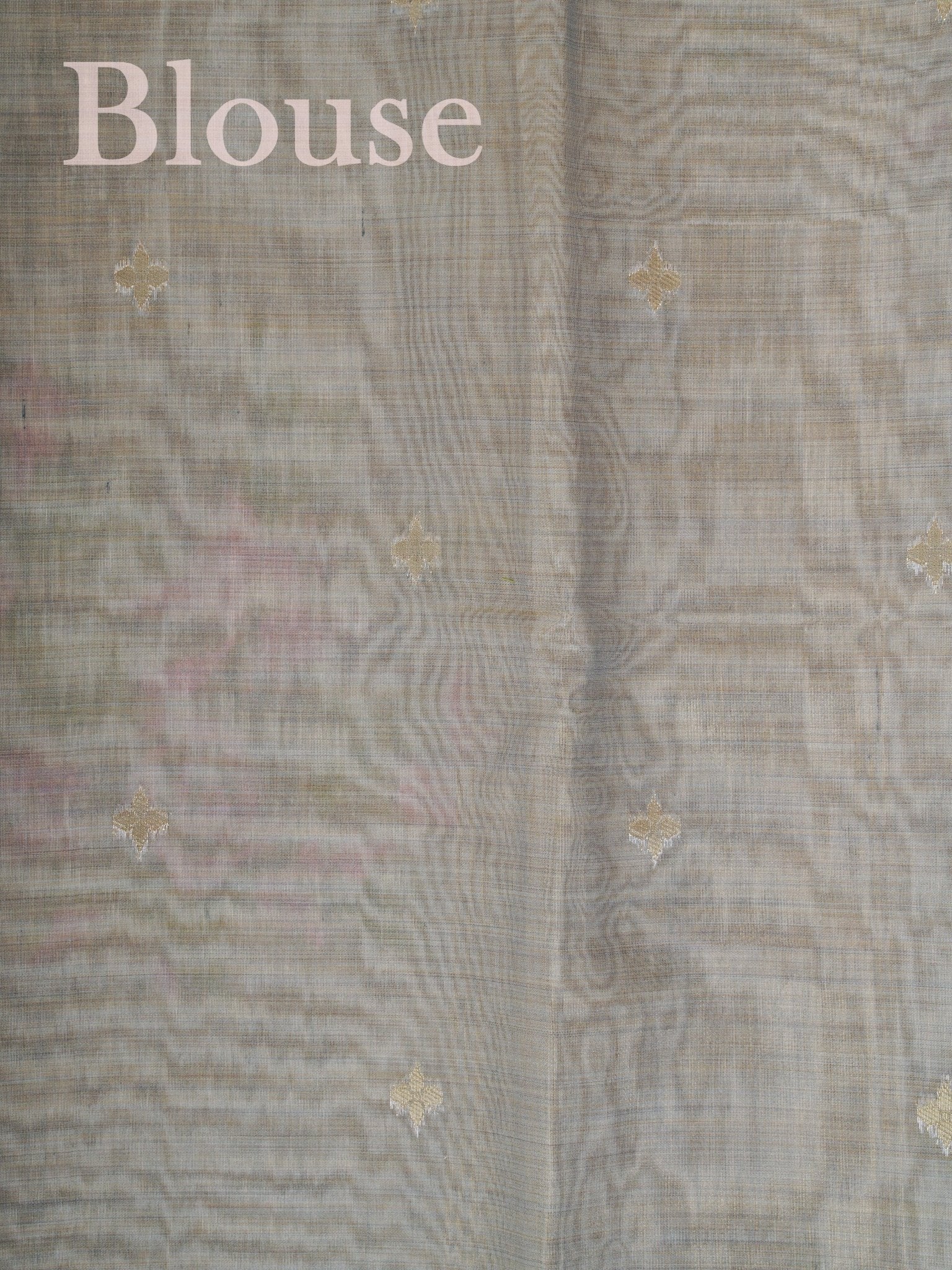 Cotton Grey 100% Pure Cotton - Manoranjitham Weaves - Handloom Store
