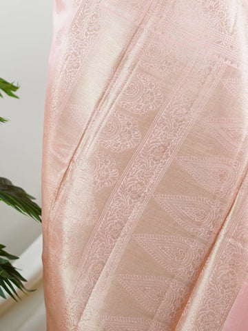 Chiniya Silk Handwoven to perfection, this 100% Pure Silk  saree in Burgundy with Burgundy detailing is a tribute to India’s rich weaving traditions. Ideal for weddings and grand occasions. Pahimam - Manoranjitham Weaves - Handloom Store