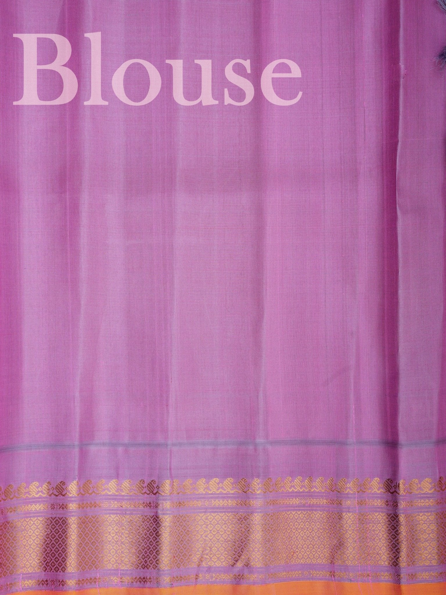 Gadwal Silk  100% Pure Silk  - Manoranjitham Weaves - Handloom Store