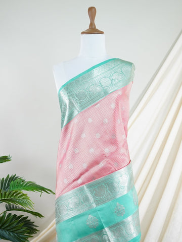 Venkatagiri Silk Woven in the heart of Andhra Pradesh, this Venkatagiri handloom saree is a symbol of regal elegance and heritage. Known for its soft texture and intricate craftsmanship, it drapes gracefully for weddings, pujas, and festive moments. Each thread carries tradition, making it a cherished piece of South Indian artistry. Lightweight yet luxurious — a true sree in every sense. Ramapriya - Manoranjitham Weaves - Handloom Store