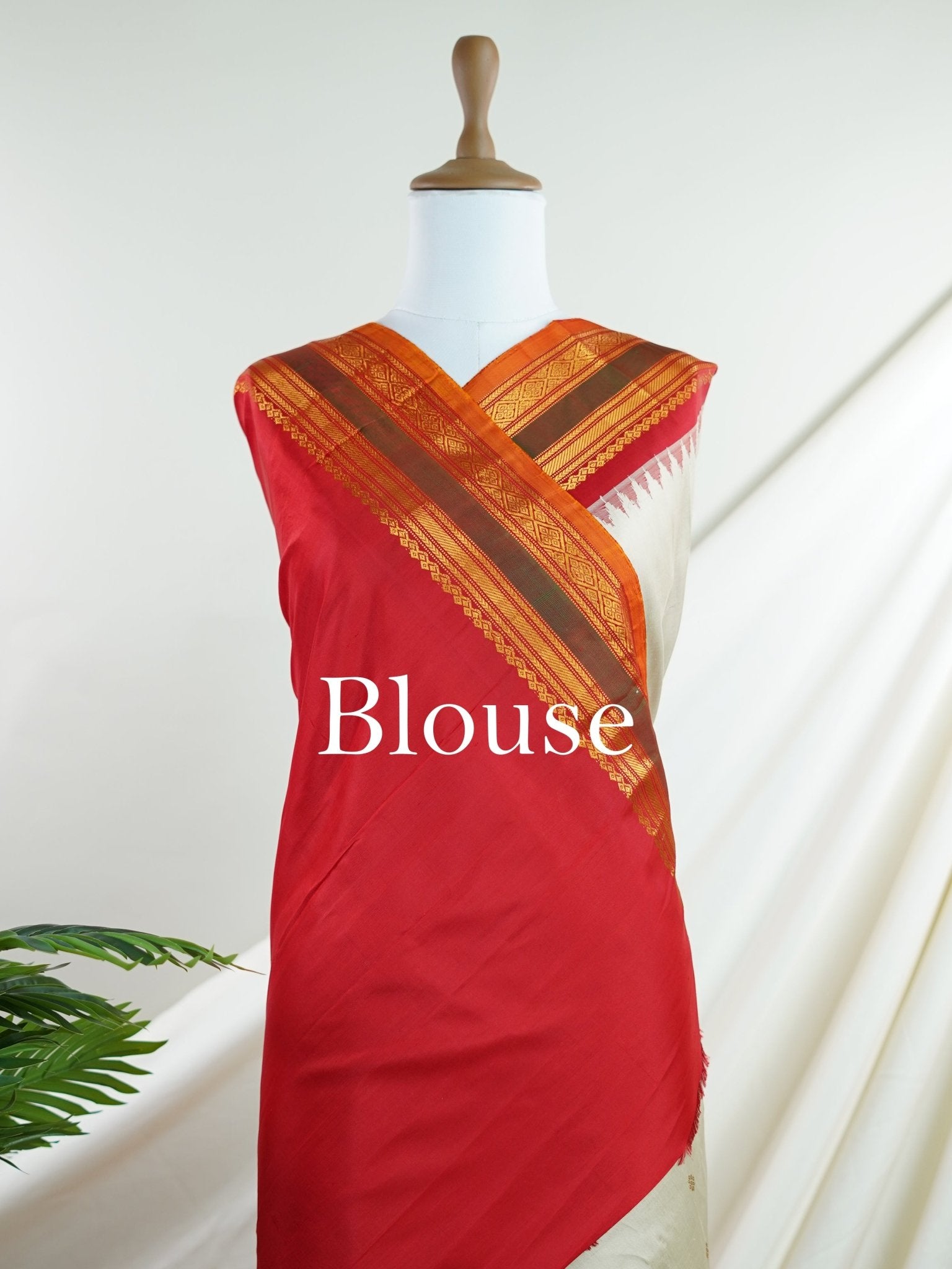 Gadwal Silk  100% Pure Silk  - Manoranjitham Weaves - Handloom Store