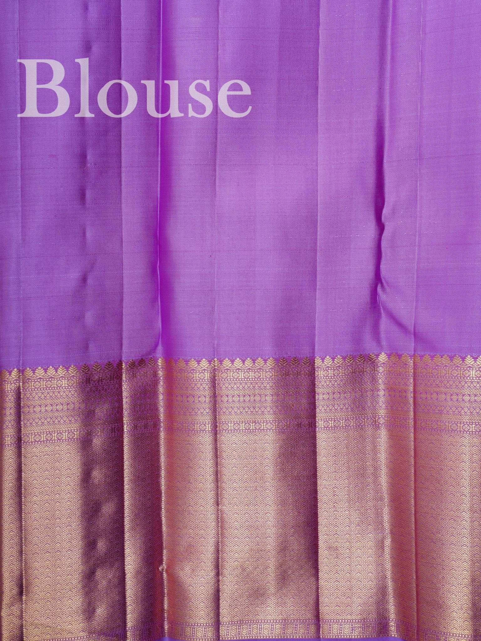 Kanchipuram Silk  100% Pure Silk  - Manoranjitham Weaves - Handloom Store