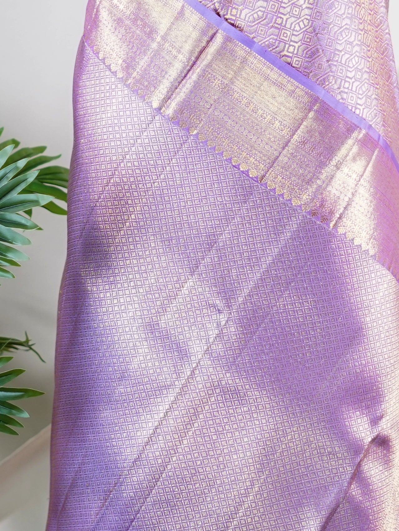 Kanchipuram Silk  100% Pure Silk  - Manoranjitham Weaves - Handloom Store