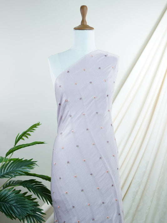 Katan Lavender 100% Pure Tissue - Manoranjitham Weaves - Handloom Store