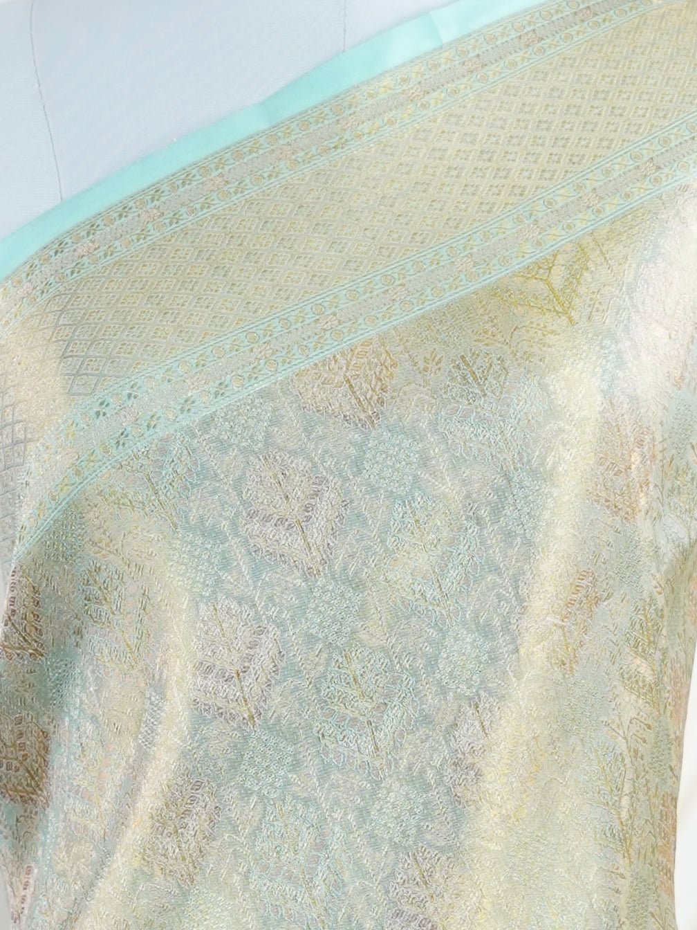 Kanchipuram Silk  100% Pure Silk  - Manoranjitham Weaves - Handloom Store