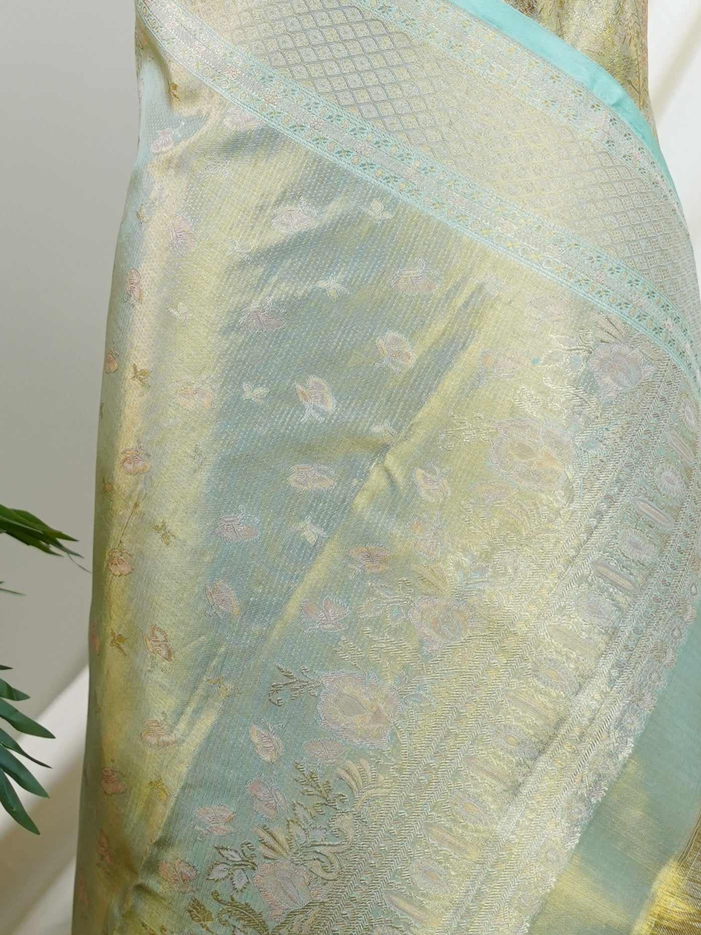 Kanchipuram Silk  100% Pure Silk  - Manoranjitham Weaves - Handloom Store