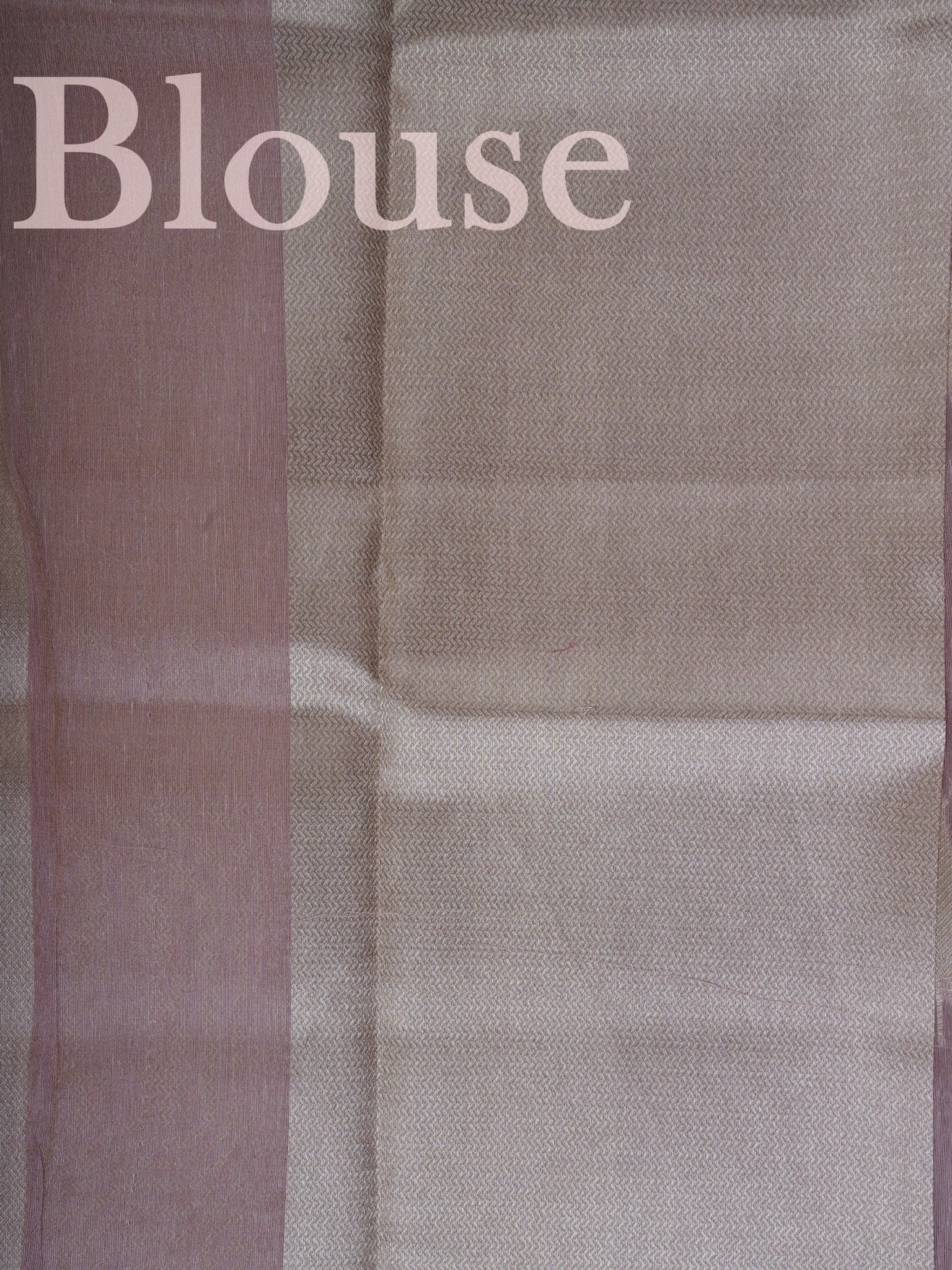 tissue Baby Pink Semi Tissue - Manoranjitham Weaves - Handloom Store