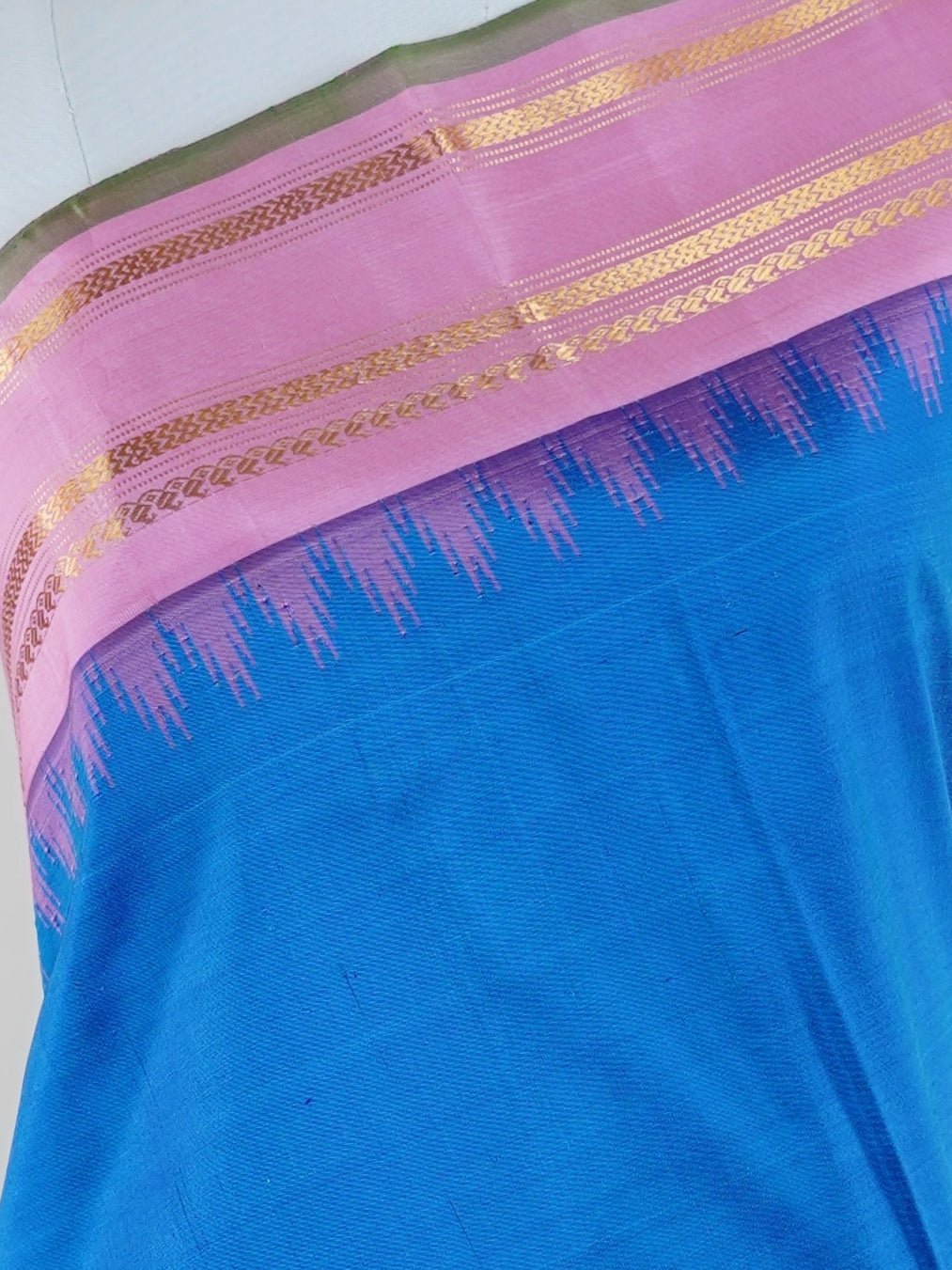Gadwal Silk  100% Pure Silk  - Manoranjitham Weaves - Handloom Store