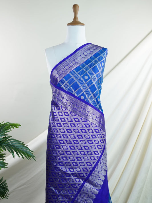 Venkatagiri Silk  100% Pure Silk  - Manoranjitham Weaves - Handloom Store