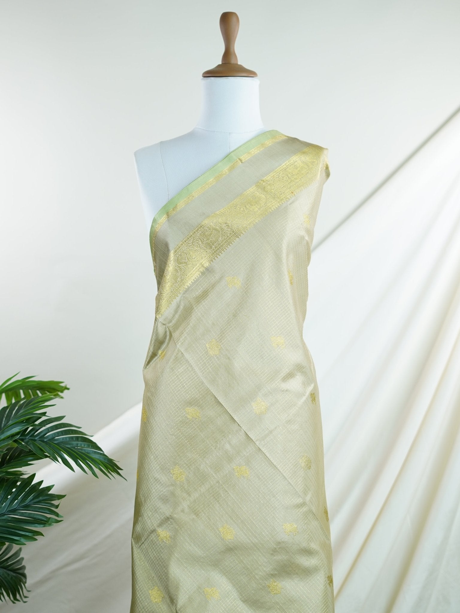 Venkatagiri Silk  100% Pure Silk  - Manoranjitham Weaves - Handloom Store