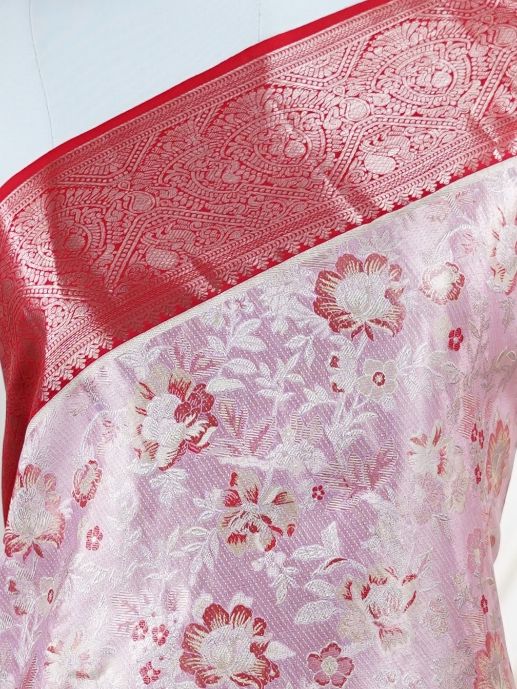 Kanchipuram Silk  100% Pure Silk  - Manoranjitham Weaves - Handloom Store