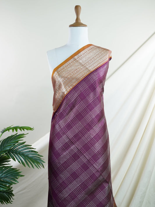 Venkatagiri Silk  100% Pure Silk  - Manoranjitham Weaves - Handloom Store