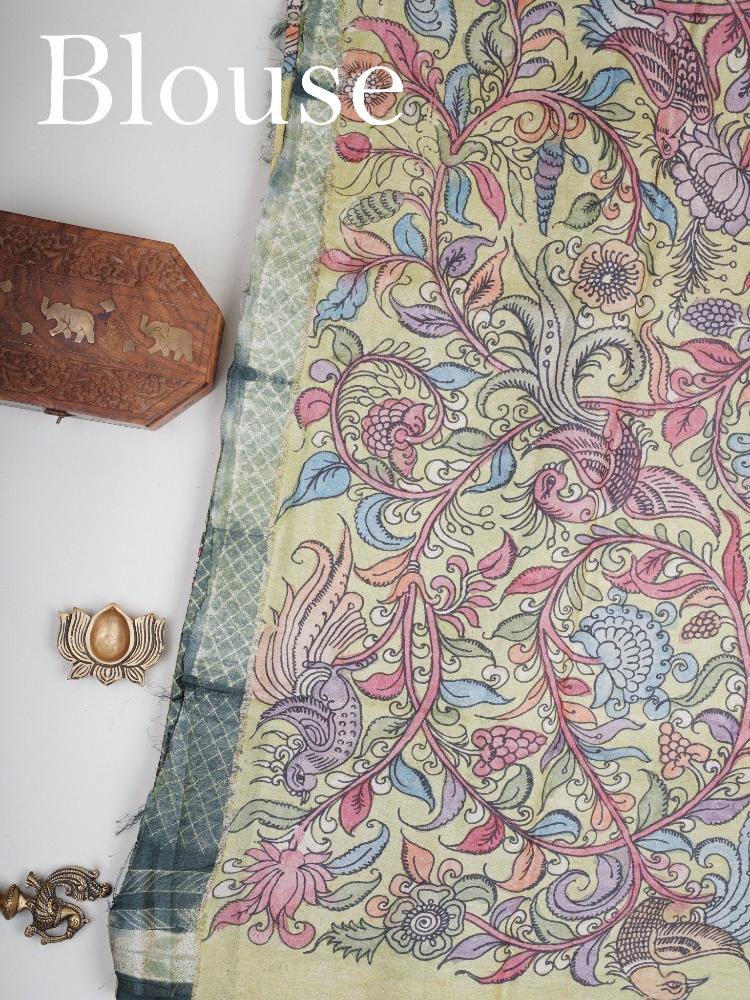 Tussar  100% Pure Tussar - Manoranjitham Weaves - Handloom Store