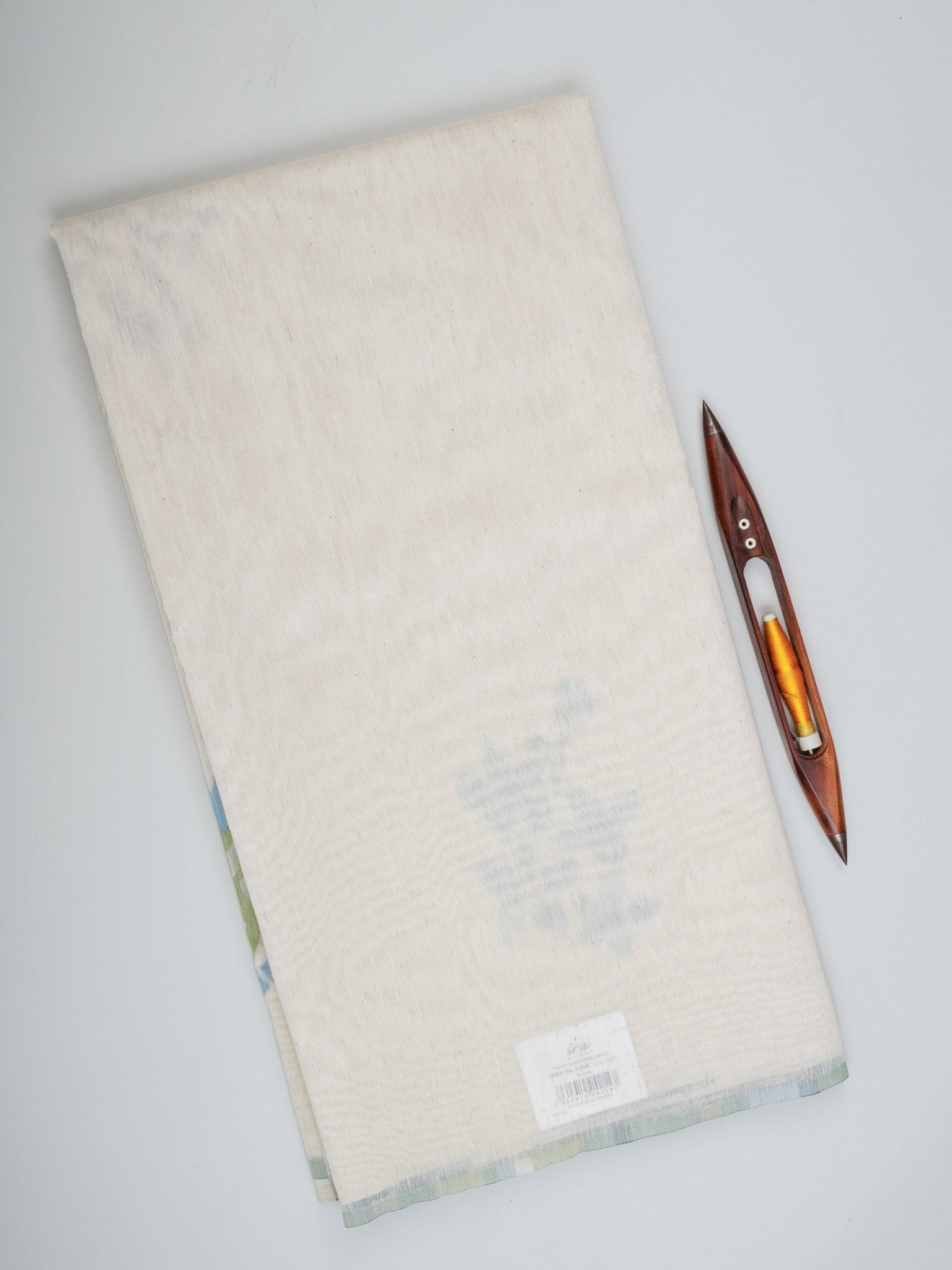 Cottons Cream Kora Cotton - Manoranjitham Weaves - Handloom Store