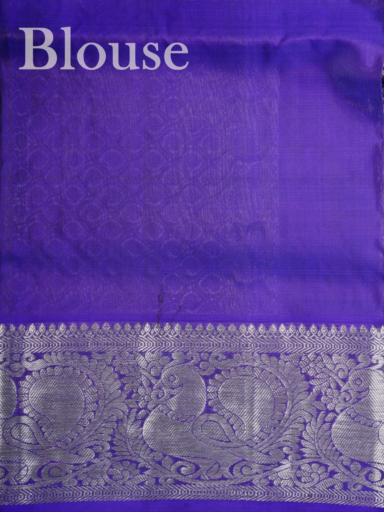 Venkatagiri Silk Bottle green 100% Pure Silk  - Manoranjitham Weaves - Handloom Store