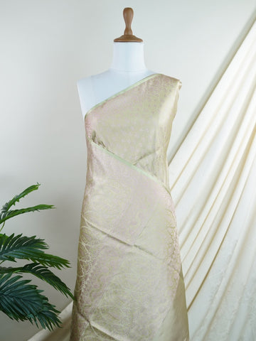 Katan Woven in Varanasi, this semi Mushru saree features the distinctive texture of iktara weave, blending subtle sheen with artisanal charm. Lightweight yet rich in detail, it offers effortless elegance for both traditional events and contemporary celebrations.br
#SemiMushru #IktaraWeave #VaranasiSaree #TexturedElegance #HandloomTradition #Manoranjitham #ManoranjithamStyle Vimala - Semi Silk Saree | Nan Zari Work | Handwoven - Manoranjitham Weaves - Handloom Store